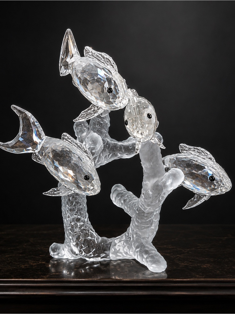 Vintage Lauscha Handblown Glass Fish Figurines – German Art Glass Set